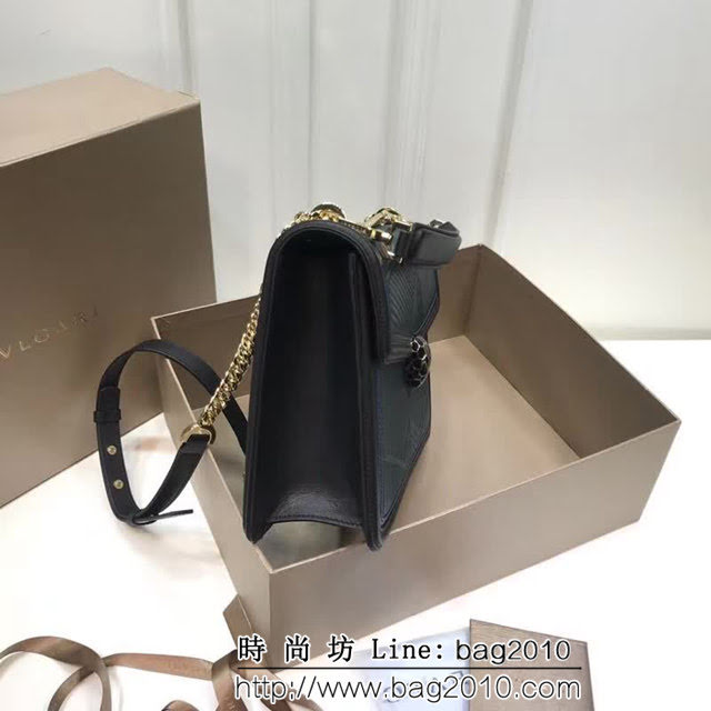 BVLGARI寶格麗 2018專櫃新型蛇頭包 蛇形繡線限定款 Bvlgari Serpenti Forever系列 286632 FYD1180